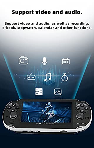 CZT-43-Pulgadas-8GB-Joystick-Doble-Consola-de-Juegos-portatil-Construir-en-2000-Juegos-Consola-de-Videojuegos-el-Juego-se-Puede-archivar-soporta-multiples-simuladores-mp3mp4-TV