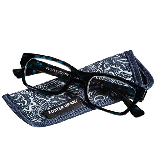 Foster Grant Mira Blue Women's Reading Glasses, 2.50