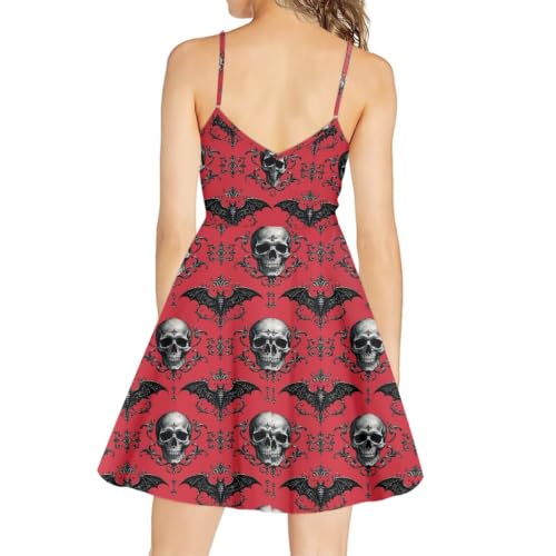Image of Coloranimal Women's Summer Sleeveless Casual Swing Dresses with Loose Fit Beach Sundress