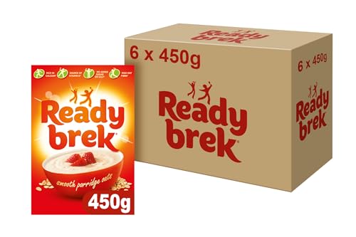 Ready Brek Smooth Porridge Oats Original 450g (Pack of 6)