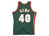 Outerstuff Youth Shawn Kemp Seattle Supersonics Green Hardwood Classic Jersey (Youth Large (14-16))