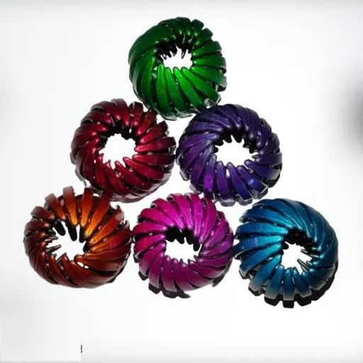 Generic Plastic Ponytail Holder Bun Maker Bird Nest Shaped Hair Clips for Thick And Thin Hair Accessories for Women and Girls 6 Pcs
