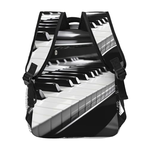 Sac à dos ordinateur portable avec clavier de piano pour soulager vos trajets professionnels - 4