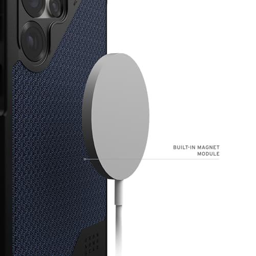 Image of Urban Armor Gear Thermoplastic Polyurethane UAG Metropolis LT Rugged Heavy Duty Shockproof Protective Case /Cover Designed for Galaxy S25 Ultra 5G(2025)Magnetic Charging Compatible-Kevlar Mallard,Black