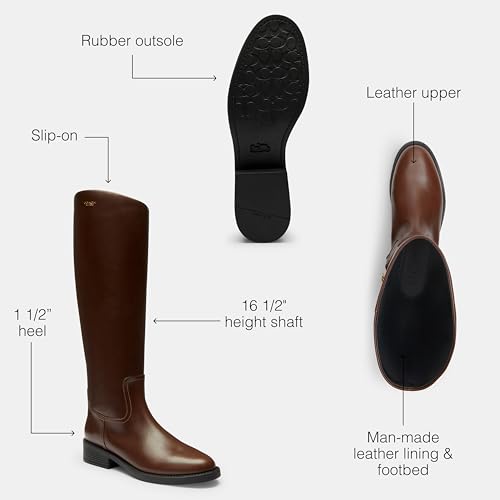 Image of Coach Women's Park Tall Leather Boot