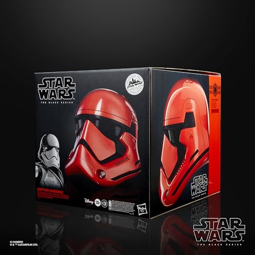 Star Wars F0013 The Black Series Galaxy’S Edge Captain Cardinal Electronic Premium Roleplay Helmet thumb #1
