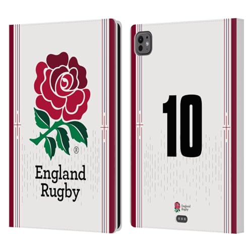 Protection iPad Pro 11 M4 cuir England Rugby étui 2024 2025
