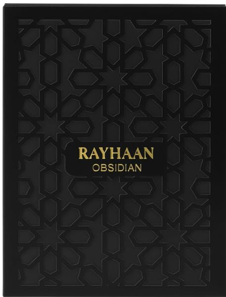 Obsidian (RAYHAAN) Eau de Parfum for Men, Woody Spicy Amber Fragrance, Long Lasting, 100ml-image-3