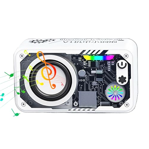 Enceinte de son surround 3D portable avec lumière LED colorée intégrée