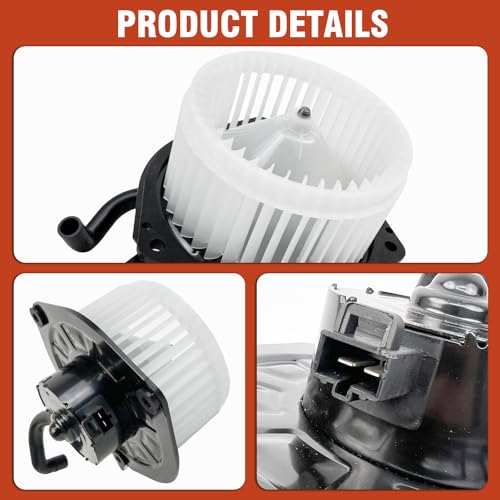 Image of AC Heater Blower Motor with Fan Fit for Pontiac Vibe 2003-2008, Replacement for OE# 700160, 88973567