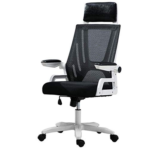 UWYTGF Ergonomic Office Chair Mesh Chair Heavy Duty Office Chair,Home Office Chair with Tilt Function and Position Lock,Black