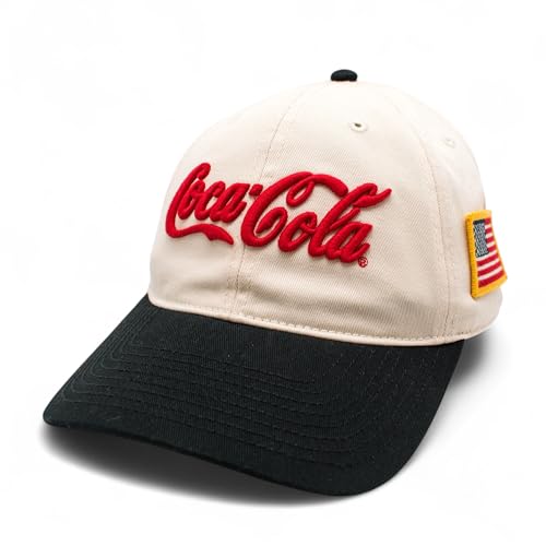 Image of AMERICAN NEEDLE Coke Coca Cola Unisex Adjustable Snapback Baseball Hat