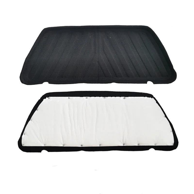 Moteur coton tapis d'isolation pour voyager en silence en Tesla Y