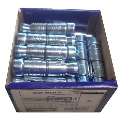 100x M10 RAWL Anker Dübel 16x60mm | Schwerlastanker für Mauerwerk & Beton | Bolzenanker für Kernbohrständer & Kernbohrgerät | Wiederverwendbarer Spindelbolzen | Profi Befestigungsset