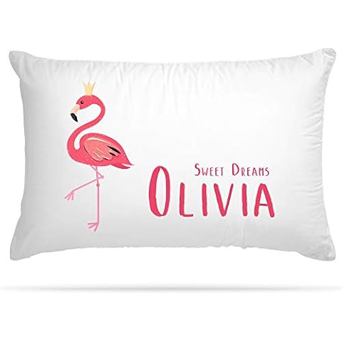 Shopsharks Personalised Flamingo Pillow Case Cover