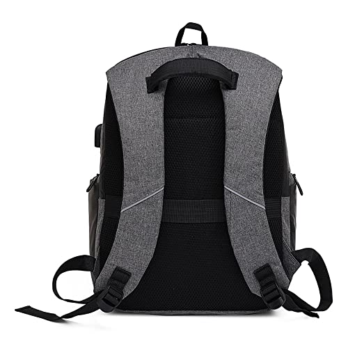 Sac à dos étanche multifonction homme gris taille M port USB