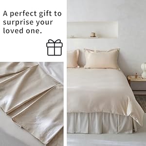 Biselinafrenchlinenpleatedbedskirt18tailoreddrapednaturallinencottonblendbasicdustbordersoftcomfortfarmhousebedding18kinglinen Urban Country Home Decor Biselina french linen pleated bed skirt 18 tailored draped natural linen cotton blend basic dust border soft comfort farmhouse bedding 18 king linen urban country home decor