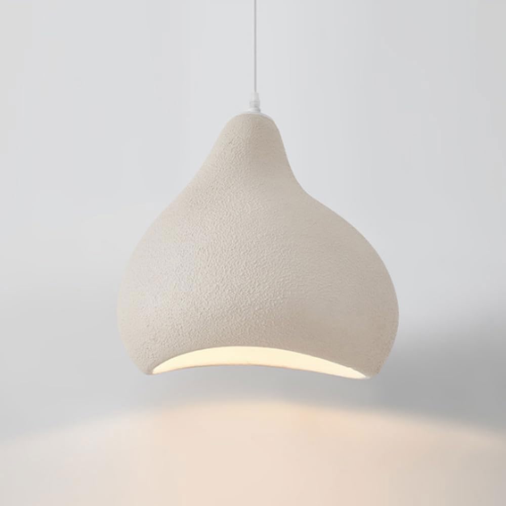 FZQSXAZU Resin Pendant Light, Water Drop Shape E27 Bar Illumination Suspension Lamp, Restaurant Chandelier,for Living Room Bedroom Homestay Chandelier (Color : A)