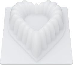 Heart Shaped Jello Mold for Desserts – Large Plastic Gelatin Molder for Valentine’s Day, Weddings, Parties & Special Events – Reusable Gelatin Mold