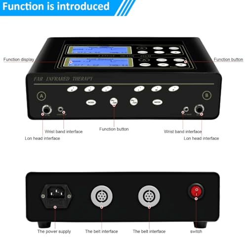 Máquina de Detox para Pies iónica Dual con 5 Modos y 2 Usuarios miniatura 4