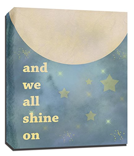 And We all Shine on - 24" x 30" Canvas