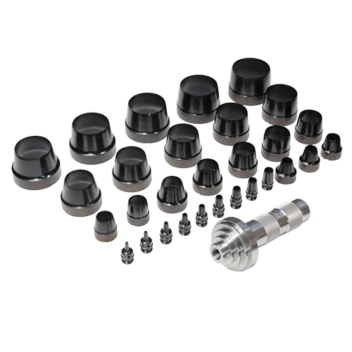 Mayhew Tools 66006 Hollow Punch, 31-Piece Set, Black