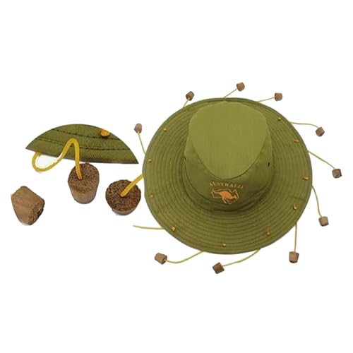 ZANGOC Adult Australian Cork Hat & Inflatable Kangaroo Fancy Dress Kit – The Ultimate Aussie-Themed Australian party decorations Outfit-Love Australia - Image 7