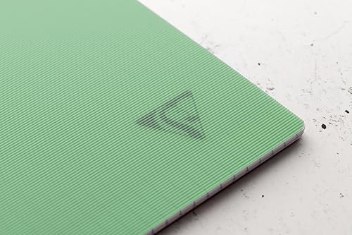 Clairefontaine 327546C - Spiralbuch Kladde Linicolor Essence, DIN A5 14,8x21 cm, 90 Blatt liniert, 90g, Einband aus PP, farbig sortiert, 1 Stück