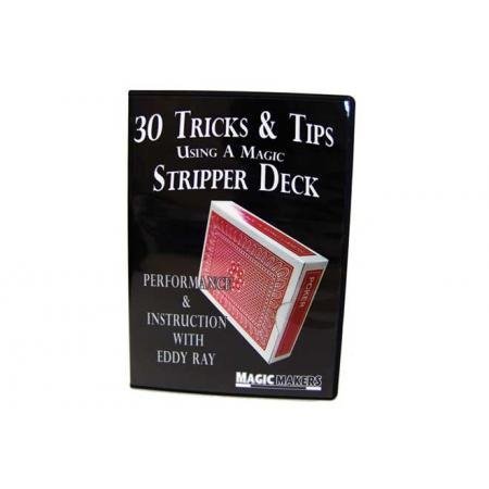 30 Tricks & Tips with a Stripper Deck - DVD ONLY by Magic Makers