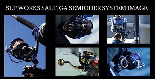Daiwa SLP Works 20 Saltiga Spool 8000 Gold Shipping from