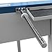 KAKA INDUSTRIAL Magnetic Pan and Box Brake, 48-Inch Electro Metal Brake Bender, 6-Ton 16-Gauge Box and Pan Brake, 220V Single Phase with Foot Pedal Control Siding Brake, Includes Clamp Bars EB-4816M