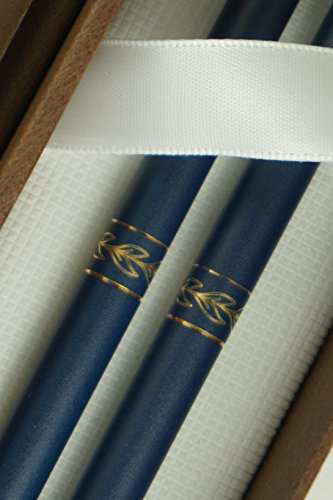 Cross Century Classic Made in USA Matte Blue and 14KT Gold Appointments Ladies Line Pen and 0.5mm Pencil Set