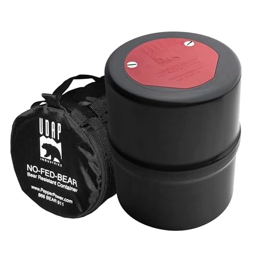 NO-FED-BEAR Bear Canister with Case