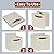 HNZIGE Fabric Storage Cubes for Organizing 6Pcs Collapsible Storage Cubes 11 Inch Cube Storage Bin With Handles, Cube Storage Bins For Cube Storage Home, Office Toy (Cream)