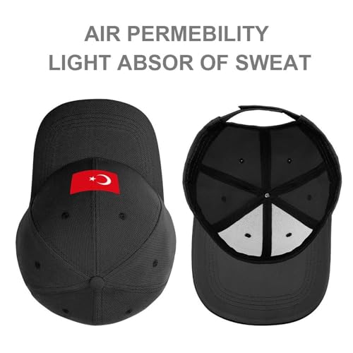 Türkiye Flag Children Baseball Cap Adjustable Snapback Trucker Hats Boys Girls Sports Outdoor Travel hat3