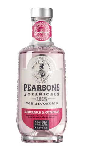 Pearsons Botanicals Rhubarb & Ginger Non Alcoholic Gin, 0.0% ABV, 700ml