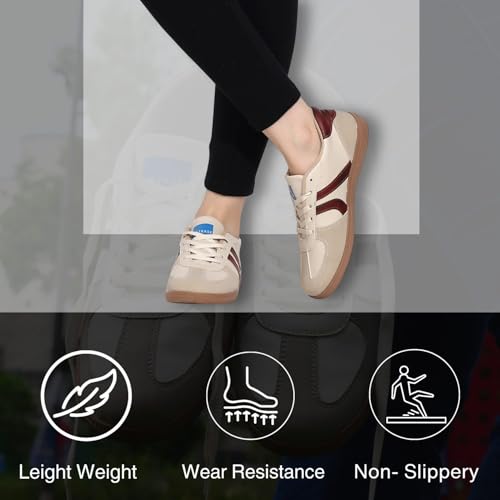 Image of TRASE Casual Sneaker Shoes for Women | Soft Cushioned Insole | Sneakers for Woman | Lightweight | Comfortable | Stylish, Trendy Girls and Women Sneakers with Laces