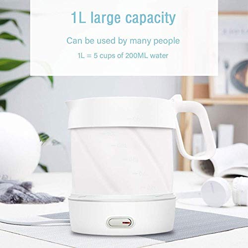 Hervidor eléctrico plegable 1L silicona 600W miniatura 7