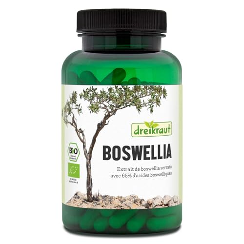 Extrait d’encens Indien 400mg, 140 Capsules