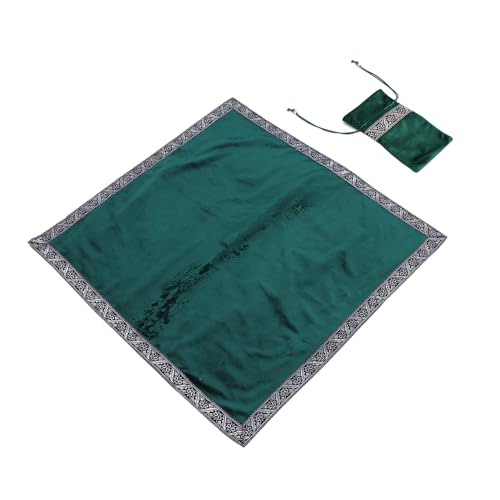 Tapis de divination antidérapant nappe de tarot et pochette contre l'usure des cartes