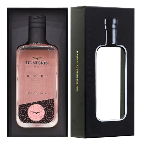 De Nigris Linea Excellence Condimento RoséOro 250ml | Gusto Fresco e Delicato | Note Floreali