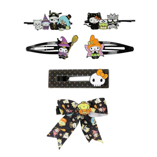 Hello Kitty & Friends Halloween Costumes 6-Piece Hair Clip Set