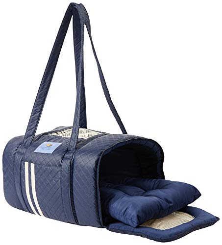 Bolsa Avião C Matte Bonito para Cães, Tamanho U, Azul Marinho