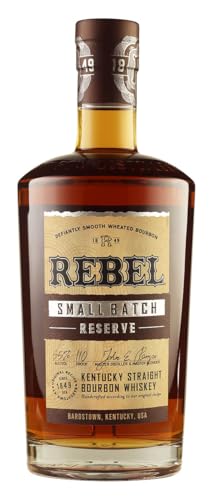 Rebel Small Batch Reserve Whiskey | Exklusiver Blend aus handverlesenen Whiskeys | Abgefüllt mit...