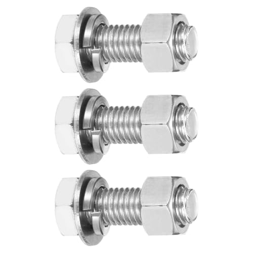 Image of TA-VIGOR M12 x 35mm Hex Screws Bolts, Nuts, Flat & Lock Washers Kit 3 Set