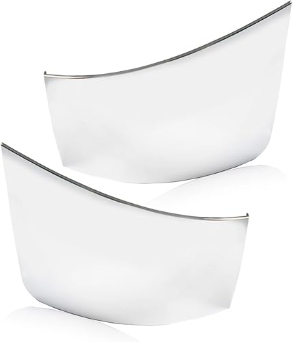 Miniatura 2 de GRAND ORANGE Juego de parachoques de esquina cromada para camioneta compatible con Volvo VNL 300 430 630 670 730 780 2004-2015 lado del conductor y