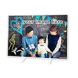 Web deco アクリルボード 【A3】【スタンド付き】 アクリルフォトスタンド アクリルフォトフレーム 名入れ 自作 オーダーメイド 誕生日 プレゼント