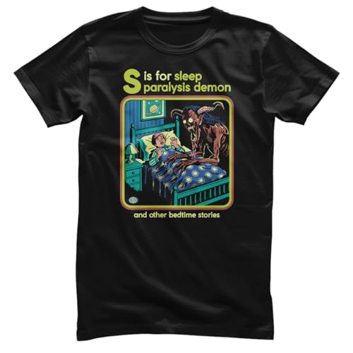 T-Shirt Sleep Paralysis Demon Steven Rhodes Finis les Looks Banals avec ce Haut Coton