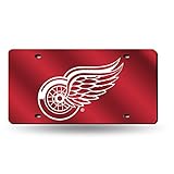 NHL Detroit Red Wings Laser Cut Auto Tag