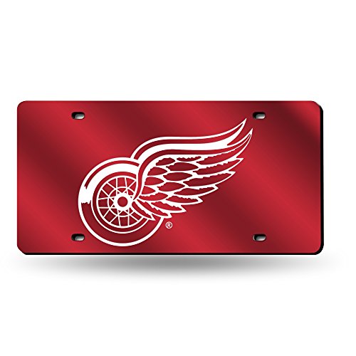 Matrícula de metal de la NHL grabada a láser en color plata para regalo
